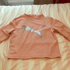 Puma long sleeve crop